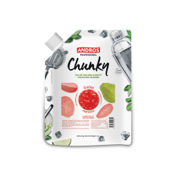 Andros Chunky Doypack Pink Guava 1KG