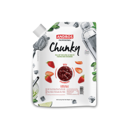 Andros Chunky Doypack Strawberry 1KG