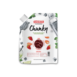 Andros Chunky Doypack Strawberry (1kg)