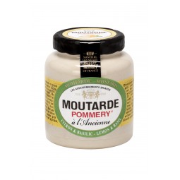 Lemon & Basil Mustard Pommery® (100g)
