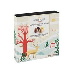 Christmas Gift Box of 16 Truffles (210g)