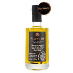 Black Truffle Flavoured Extra Virgin Olive Oil with Black Truffle Piece (100ml)