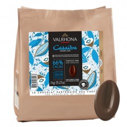 Dark Chocolate Couverture Caraibe 66% (1kg)