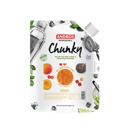 Andros Chunky Doypack Apricot, Acerola & Chia (1kg)