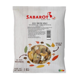 Sabarot Frozen Mixed Forest Mushrooms "Delice" (1kg)