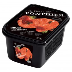 Ponthier Frozen Strawberry Puree (1kg)