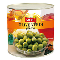 Menù Giant Green Olives In Brine (2.65kg)