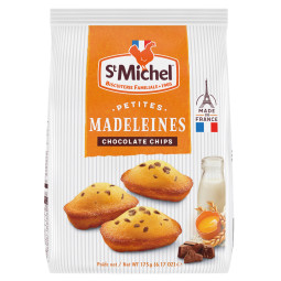 St Michel Mini Chocolate Chip Madeleines (12pcs)