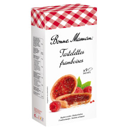 Bonne Maman Raspberry Tartelettes (9pcs)