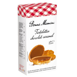 Bonne Maman Chocolate Caramel Tartelettes (9pcs)