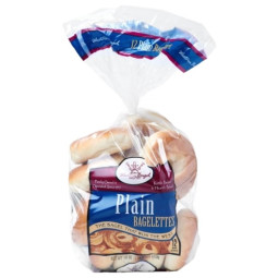 Western Bagel Plain Bagelettes (12pcs)