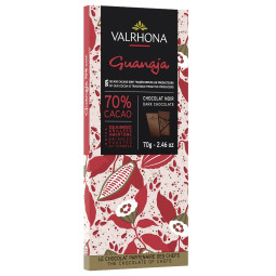 Valrhona Guanaja Dark Chocolate Bar - 70% Cocoa (70g)