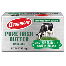Avonmore Pure Irish Unsalted Butter (200g)