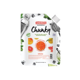 Andros Chunky Doypack Red Grapefruit & Yuzu (1kg)