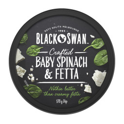 Black Swan Crafted Baby Spinach & Fetta Dip (170g)