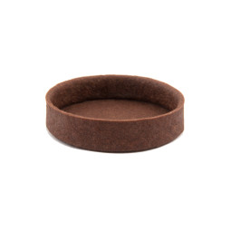 Continental Patisserie Large Round Chocolate Tartlet Shells (72pcs)