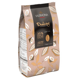 Blonde Chocolate Couverture Dulcey 32% Buttons (3kg)