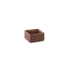 Mini Square Chocolate Tartlet Shells (288pcs)