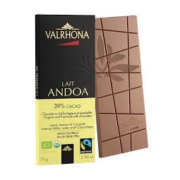 Milk Chocolate Bar Andoa Organic 39% (70g)