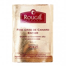 Whole Duck Foie Gras With 2 Peppers & Champagne (180g)