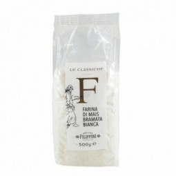 Polenta Bramata Bianca (White Bramata Corn Flour) 500g