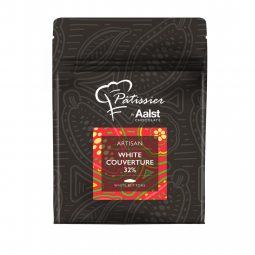 Patissier by Aalst Chocolate White 32% Couverture  Buttons (500g)