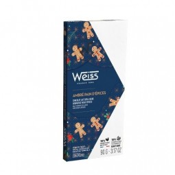 Weiss Chocolate Bar Gingerbread Pain D' Epice 38% (90g)