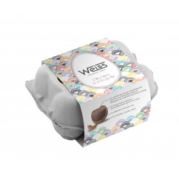 Weiss Box of 4 Egg Shells