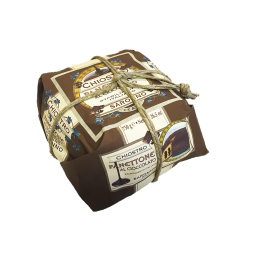 Chiostro Panettone Chocolate (Coated and Filled) hand wrapped 750gm
