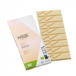 Weiss Organic Chocolate Bar White Cebia 33% (90g)