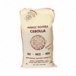 Traditional Paella Round Rice In Fabric Bag (1Kg)