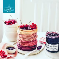 Let the pancake party begin. Pancake day is 21 Feb and what better way to celebrate than with a stack of @lemondedescrepes pancakes and some delicious @bonnemaman_fr jam? If you’re feeling creative, take on our pancake tower challenge! We have everything you need to build an impossibly tall stack of flapjacks at home! 

Enjoy 20% off on selected products for a limited time offer till 24 Feb. 

#classicdeli #classicdelisg #pancakeday #pancake #jam #spread #bonnemaman #lemondedescrepes #crepes #pancaketower #pancakepartyforme