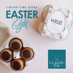 Easter day is a joyous celebration with family gatherings, egg hunts and special meals. Treat yourself and your family to an eggcellent Easter. We got you covered with the limited edition of eggciting Weiss Egg hunting kit. Hunt for all the chocolate eggs and enjoy the artisanal French chocolate. 

#classicdelisg #classicdeli #easter #easteregg #chocolate #weiss #chocolateegghunting#frenchchocolate #eggcellent #rabbit